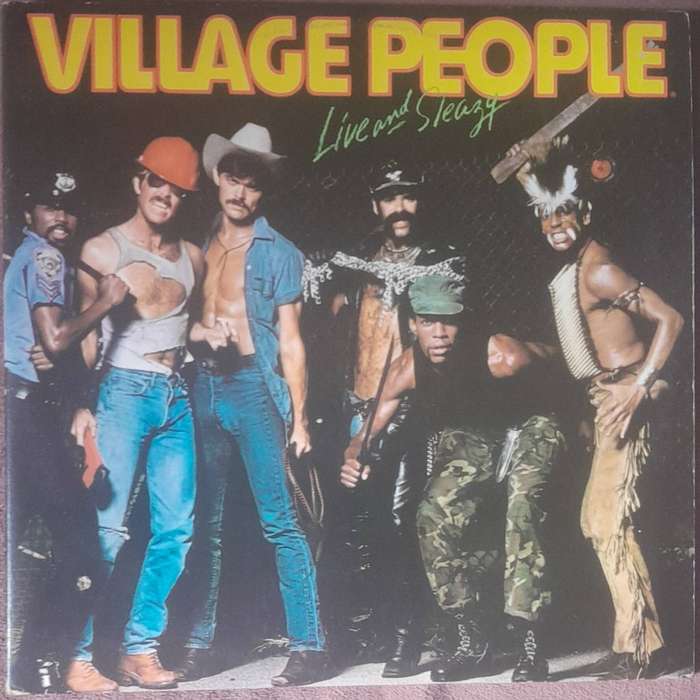 Village People Live and Sleazy Double Vinyl