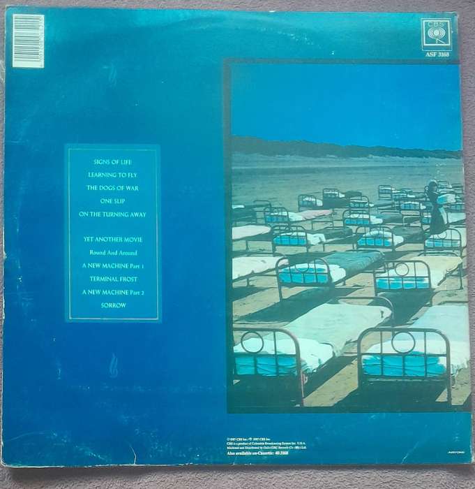 Pink Floyd A Momentary Lapse Of Reason Vinyl