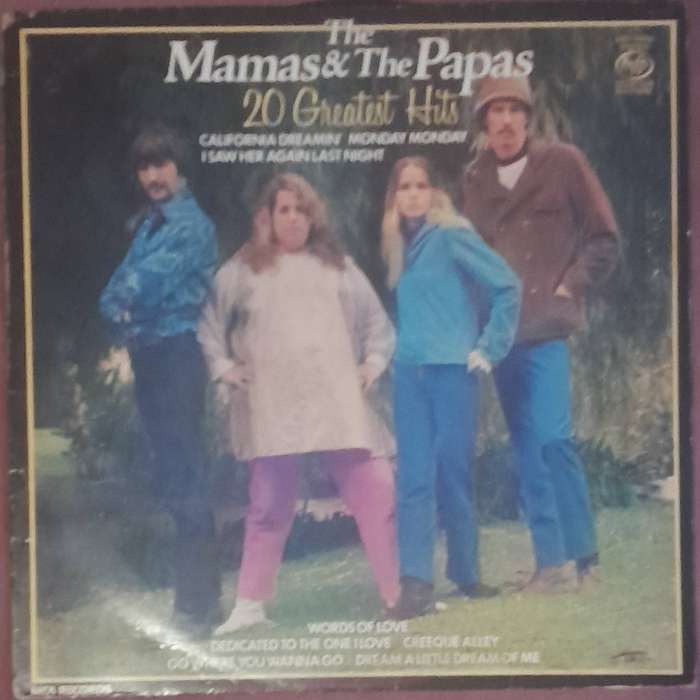 The Mamas & Papas 20 Greatest Hits Vinyl