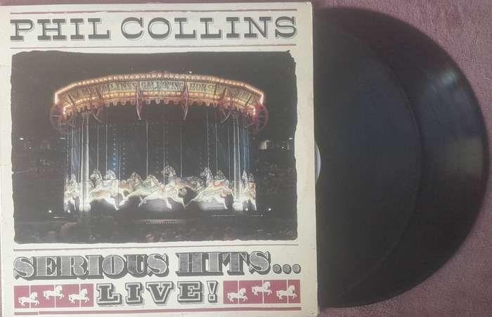 Phil Collins Serious Hits Live Double Vinyl