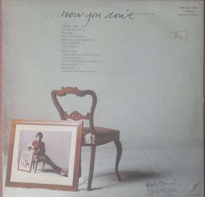 Cliff Richard Now You See Me Vinyl