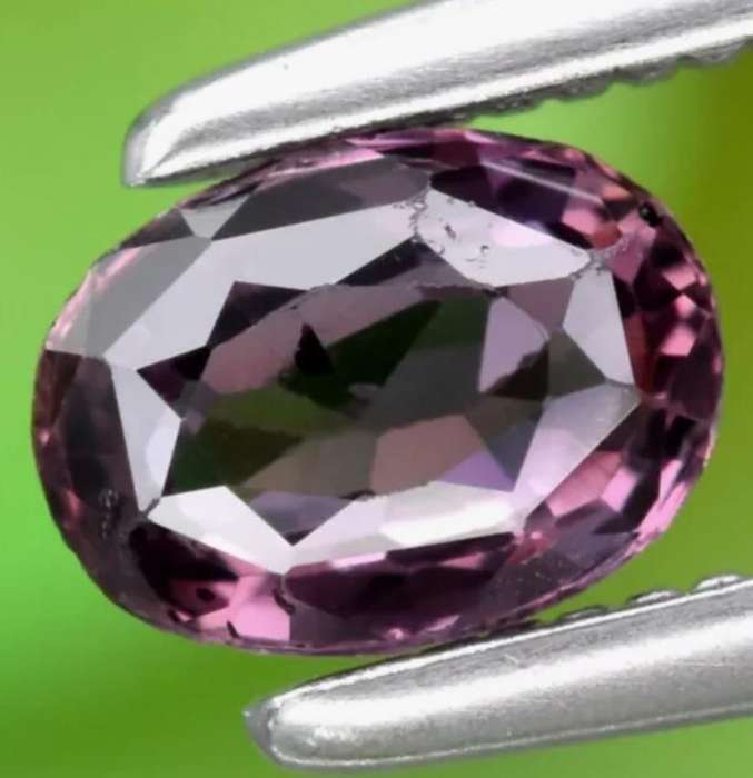 Natural Pinkish Purple Sapphire Oval cut