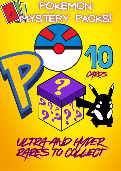 Pokémon mystery card packs
