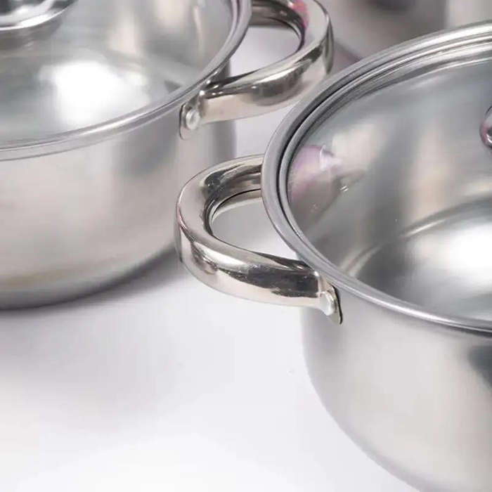 Condere 10 Piece Stainless Steel Pot Set