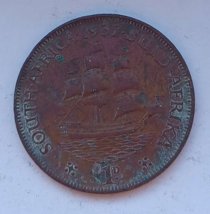 1937 Penny - South Africa