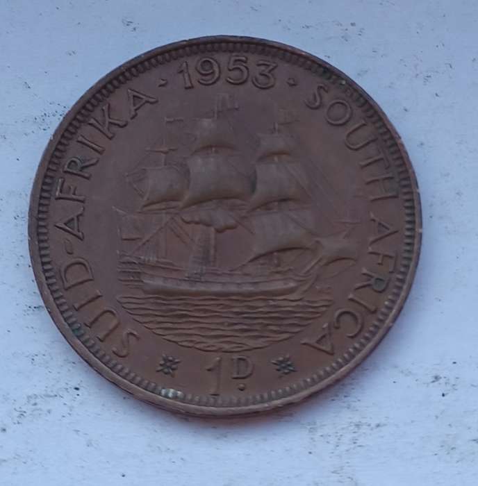 1953 South Africa Penny