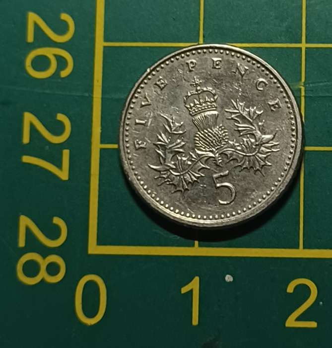 1990 united Kingdom 5 Pence