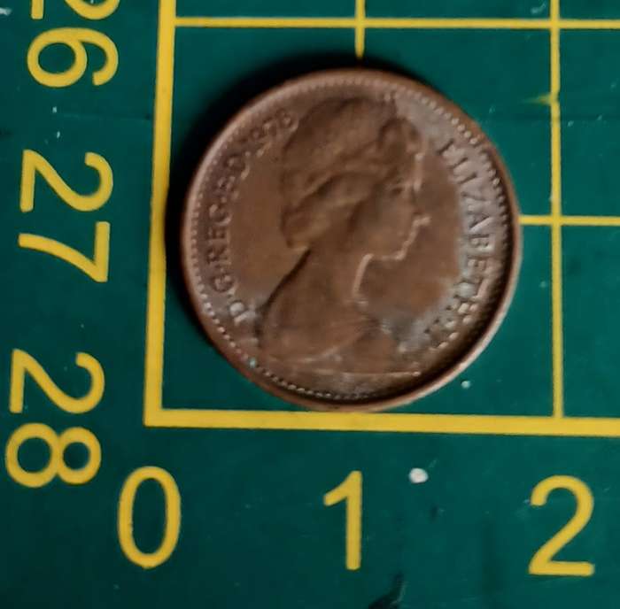 1976 ~ 1/2 New Penny ~ United Kingdom