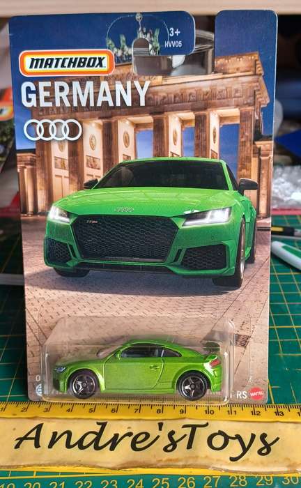 2023 Matchbox Germany ~ Long Card` ~ #6/24 2020 Audi TT RS