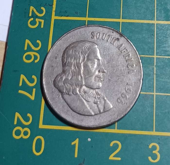 1966 ~ RSA English 50 cent