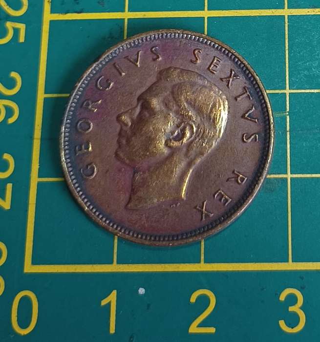SA Union: 1952 Half penny 1/2d