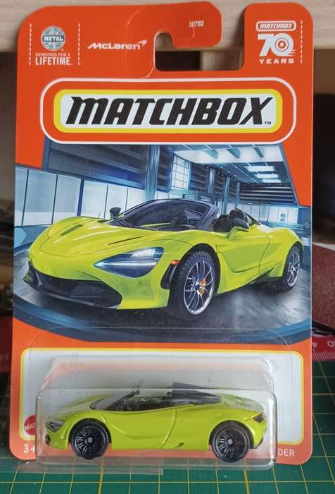 2022 Matchbox ~ Long Card` ~ McLaren 720 Spider