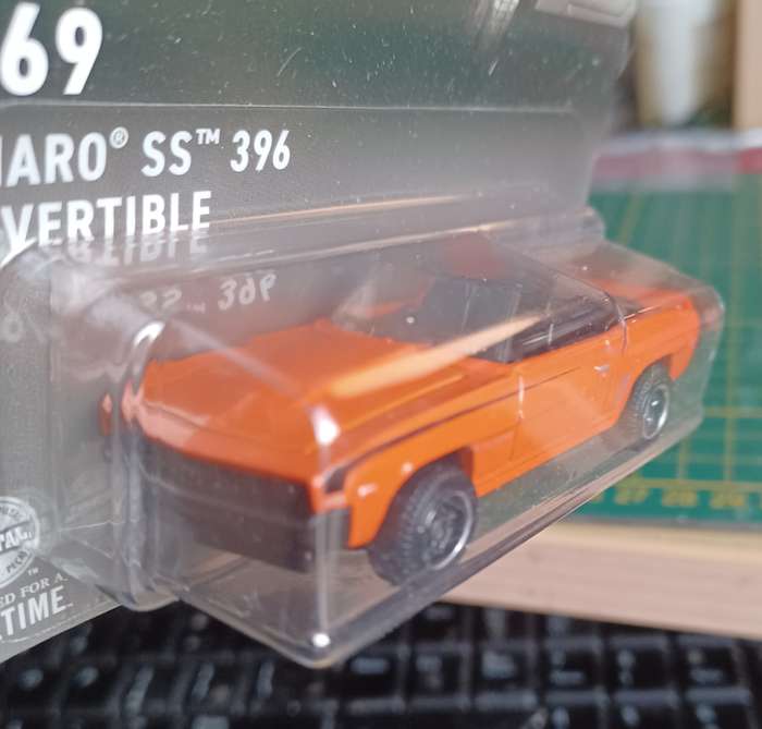 2023 Matchbox ~ Long Card` ~ '1969 Camaro SS 396 Convertible #4/6