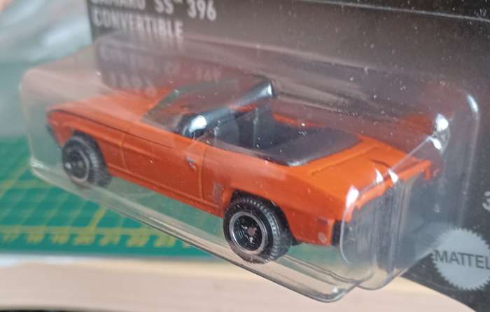 2023 Matchbox ~ Long Card` ~ '1969 Camaro SS 396 Convertible #4/6