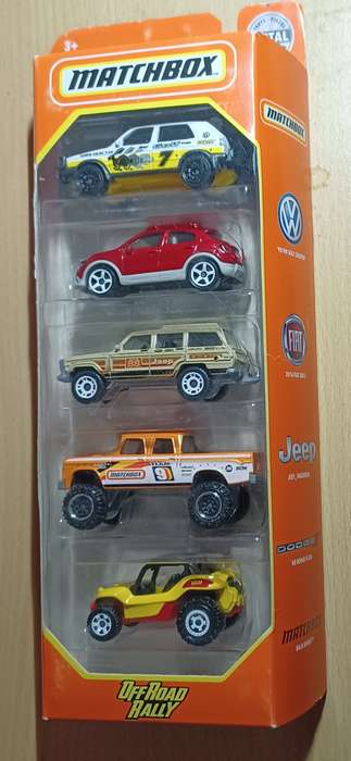 Matchbox ~ 5 Pack - Off Road rally ~ 2020