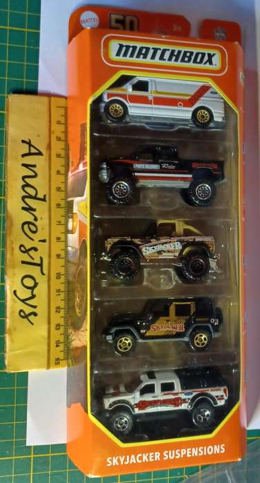 2024 Matchbox 5 Pack ~ Skyjacker Suspensions ~ Mint in Sealed Box