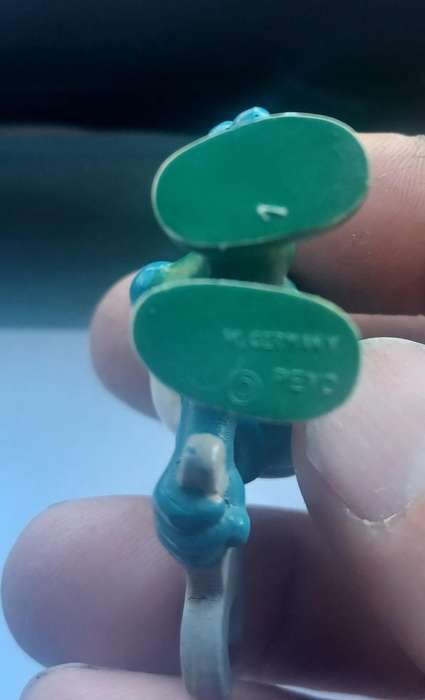 Mechanic Smurf  ~ Peyo Schleich ~ Vintage 80's