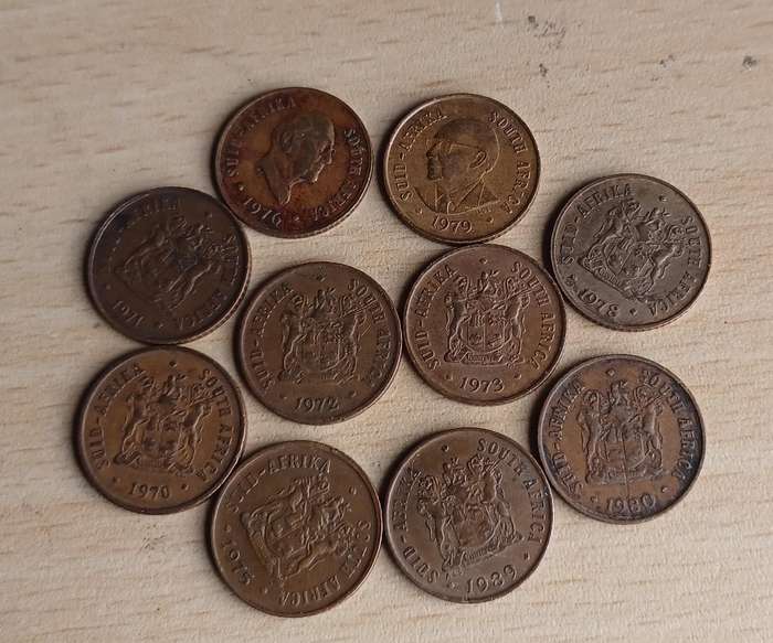 South Africa - 1 Cent lot
