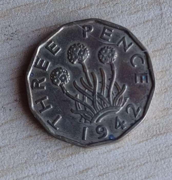 1942 Three Pence