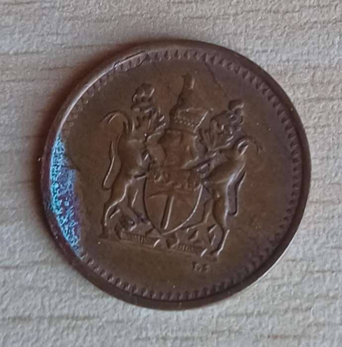 1970 Rhodesia 1 Cent