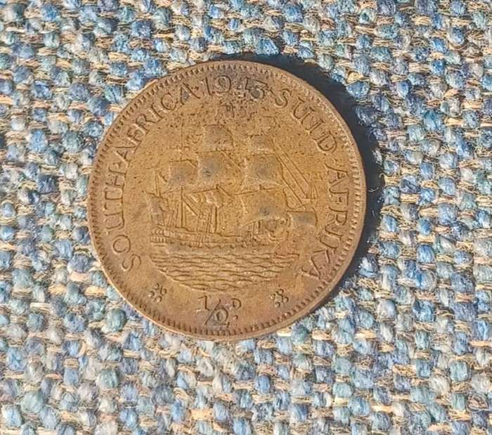 1943 Half Penny - South Africa