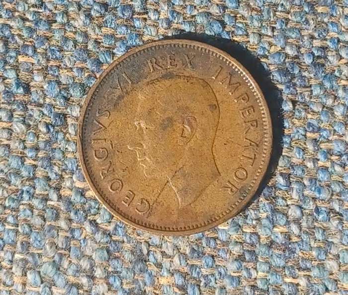 1943 Half Penny - South Africa