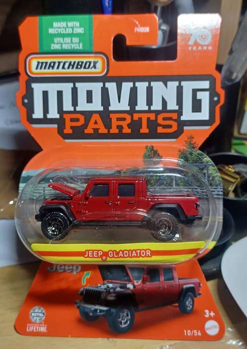 2023 Matchbox ~ Moving Parts ~ 10/54 Jeep Gladiator ~ Mint on card