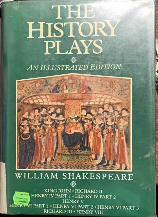 THE HISTORY PLAYS WILLIAM SHAKESPEARE