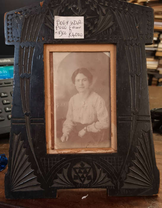BOER WAR P.O.W FRAME  C 1900