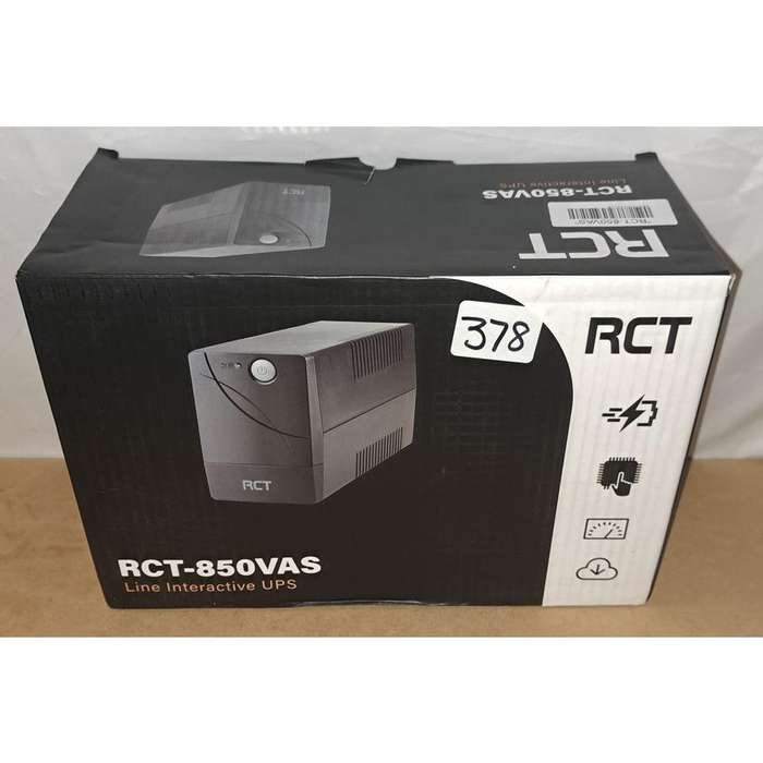 NEW RCT 850VA UPS IN BOX WITH CABLES ETC***