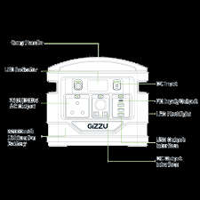 **GIZZU 296 POWER STATION IN BOX WITH ACCESSORIES*UPS