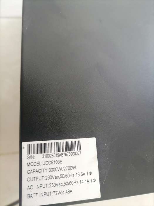 GiCom Online UDC UPS 3000VA / 3KVA (UDC9103S)