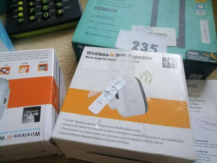 Lot of new routers,wifi extenders*etc*