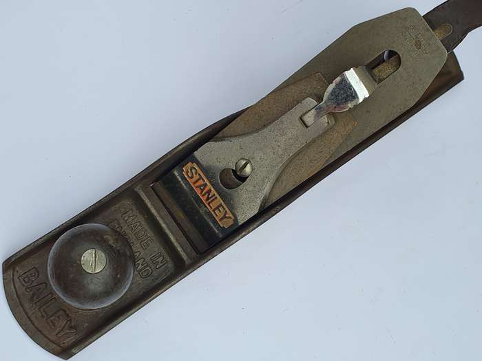 Vintage Stanley No. 5 Smoothing Plane  Made in England