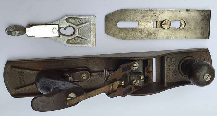 Vintage Stanley No. 5 Smoothing Plane  Made in England