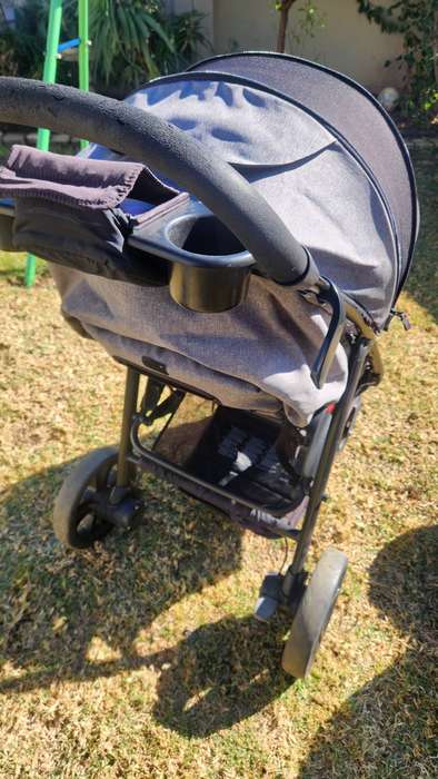 Joie litetrax 4 Stroller Pram Baby Seat Rain Cover Fair Condition