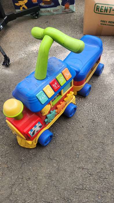 Winfun walker ride on learning train
