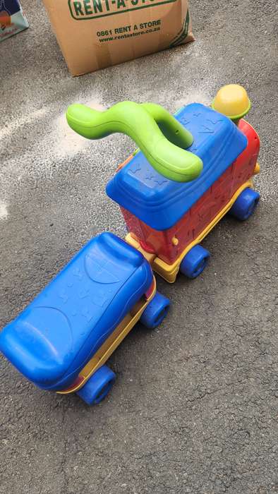 Winfun walker ride on learning train