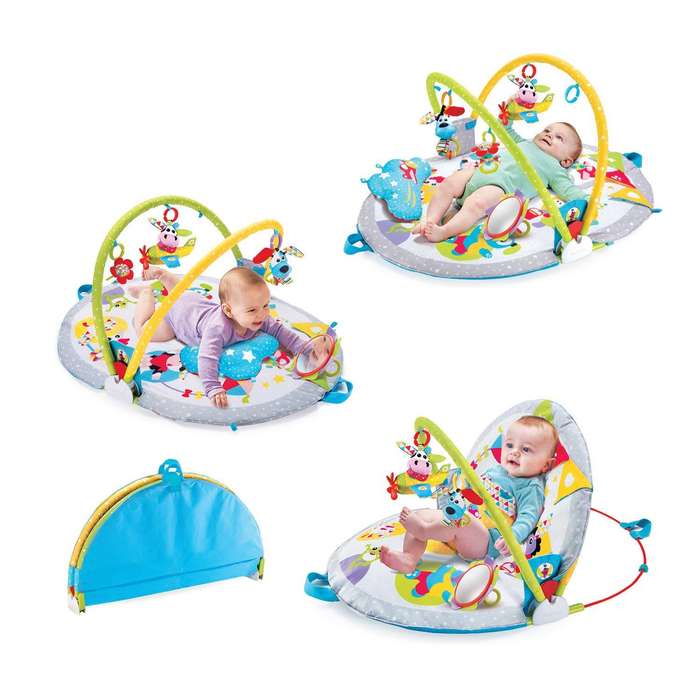 Yookidoo Baby Gym Lay to Sit Up Playmat 3 in 1