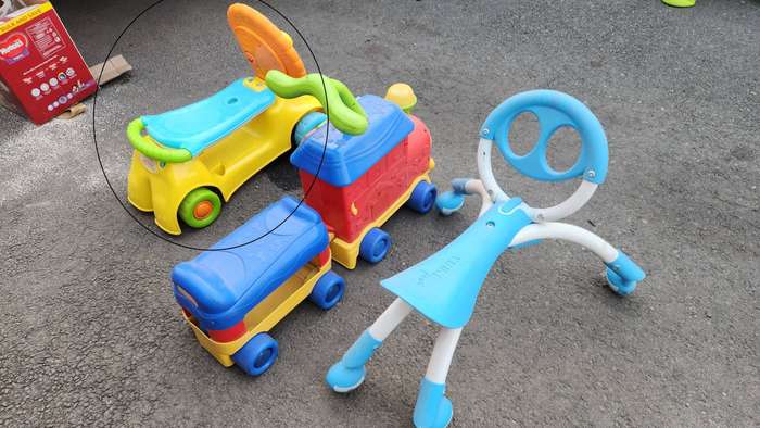 Winfun 3 in 1 Grow With Me Lion Scooter Push along walker