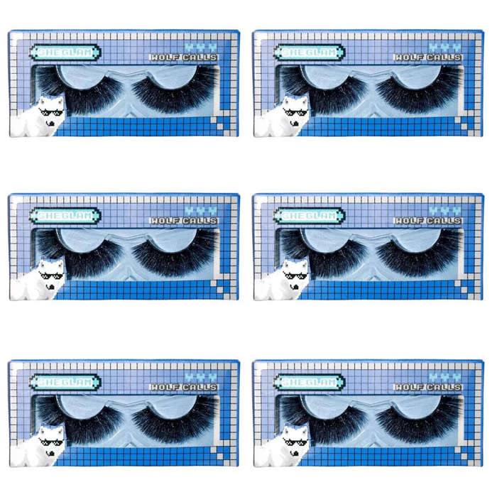 Sheglam Wold Calls False Eyelashes (6 Sets per bid)