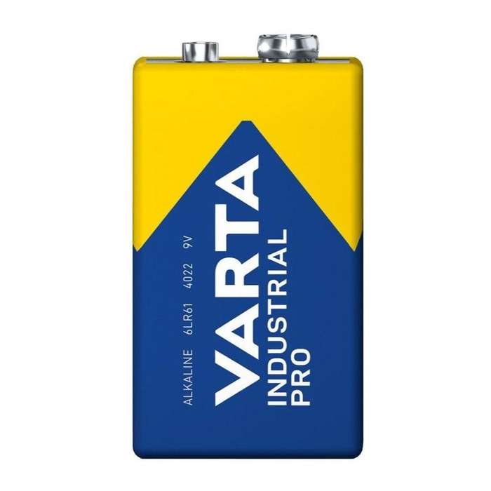 Varta Industrial Pro 9V 6LR61 Batteries Box of 20