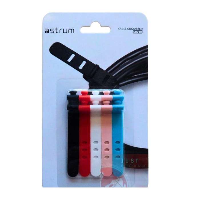 Silicone Cable Straps 10-Pack Deal Of The Day