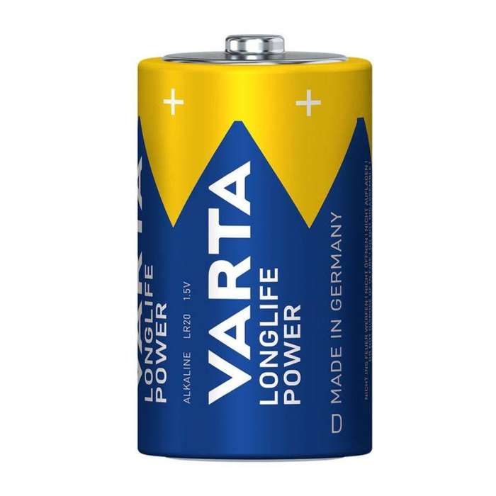Varta LongLife Size D Alkaline Battery 2 Pack