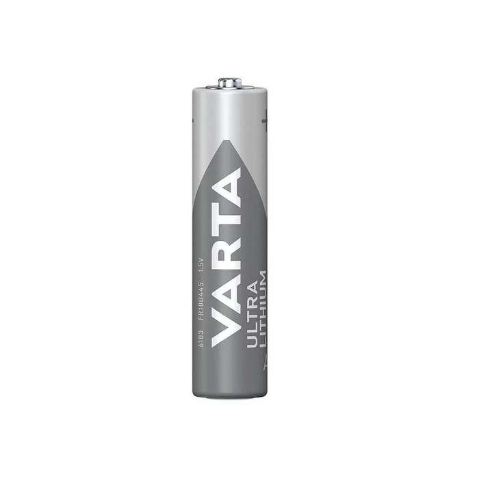 Varta Ultra Lithium AAA Battery 4 Pack