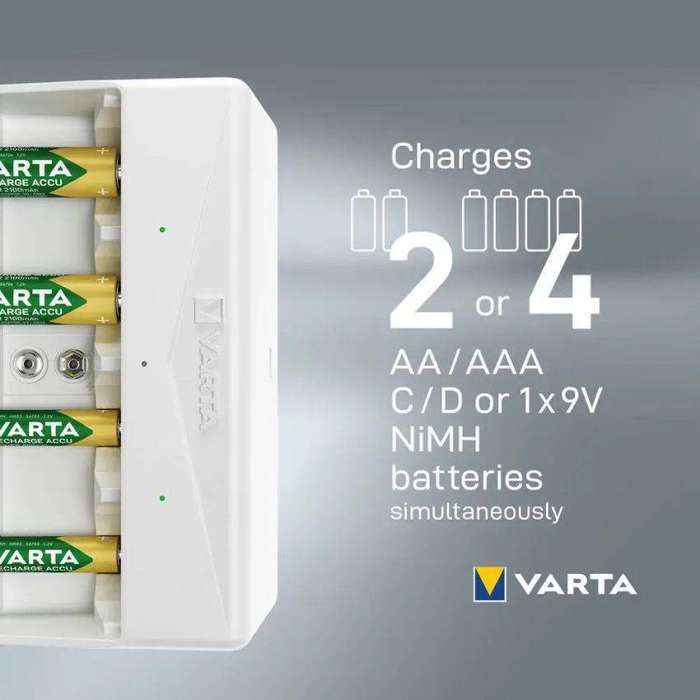 Varta Universal Charger AA/AAA/C/D & 9V