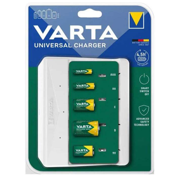 Varta Universal Charger AA/AAA/C/D & 9V