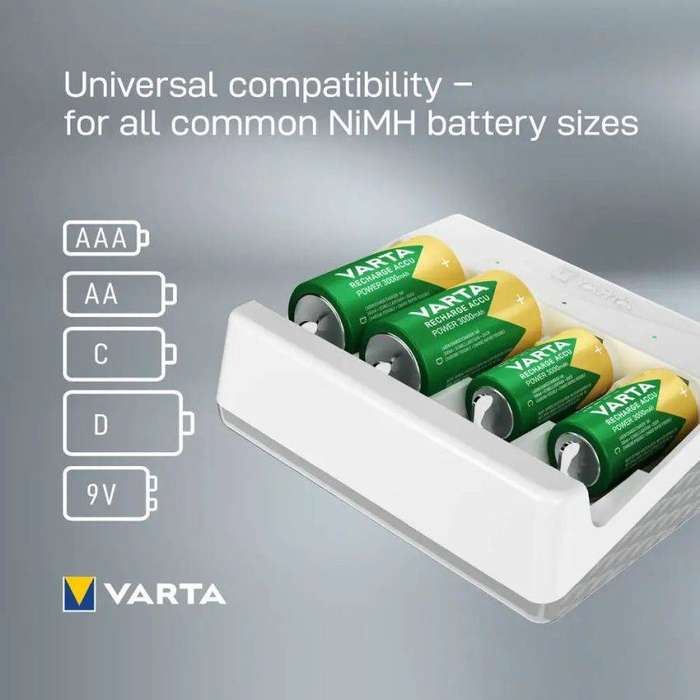 Varta Universal Charger AA/AAA/C/D & 9V