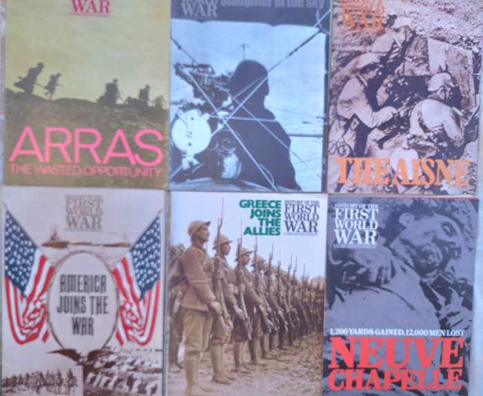 Purnell History of the First World War: Mixed Lot of 6 Magazines