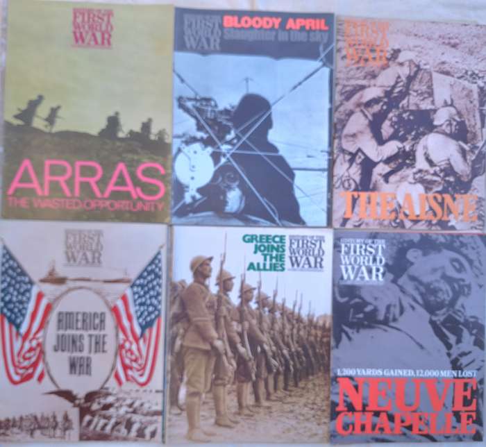 Purnell History of the First World War: Mixed Lot of 6 Magazines